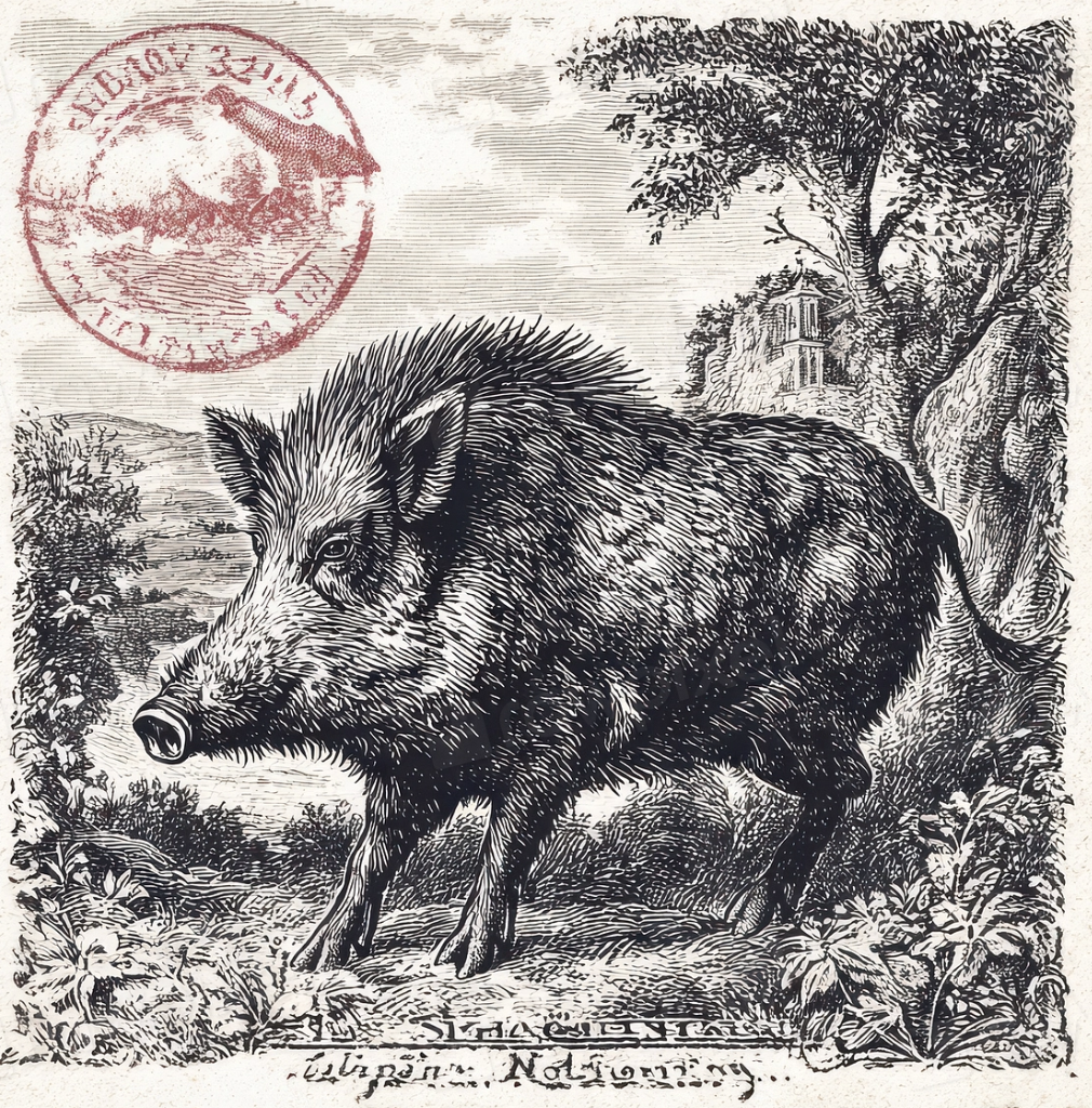 Wild Pig Art